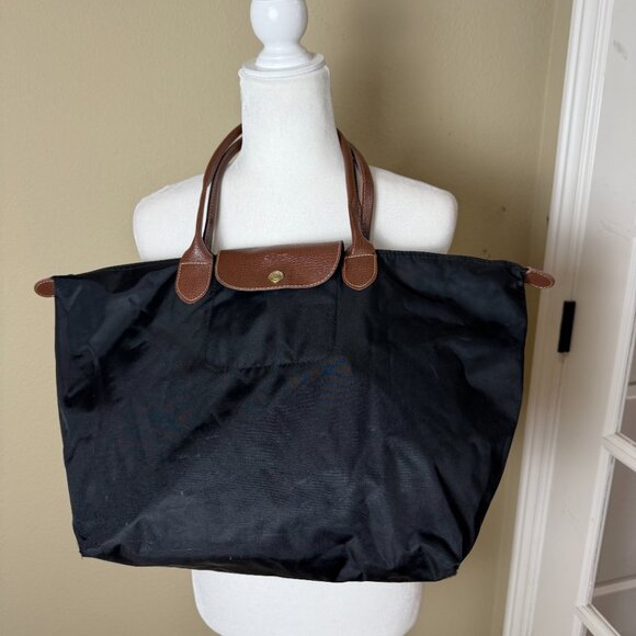 Longchamp Le Pliage Original Large Nylon Tote Bag - Picture 3 of 15